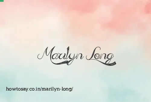 Marilyn Long