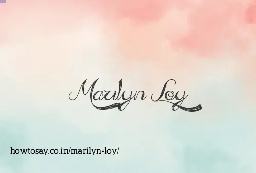 Marilyn Loy