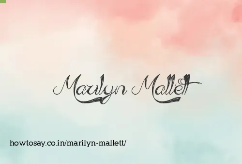 Marilyn Mallett