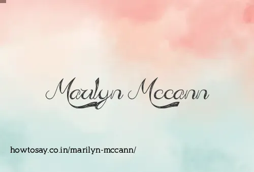 Marilyn Mccann