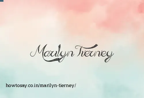 Marilyn Tierney