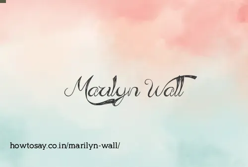 Marilyn Wall
