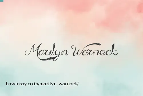 Marilyn Warnock