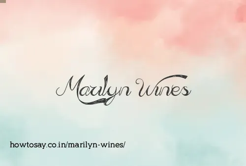 Marilyn Wines