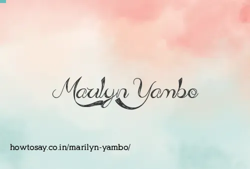 Marilyn Yambo