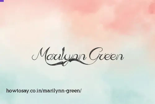 Marilynn Green