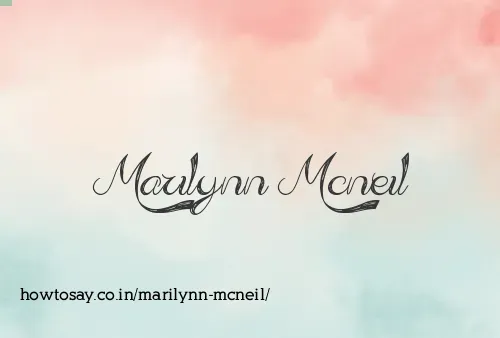 Marilynn Mcneil