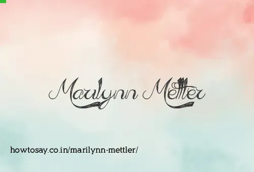 Marilynn Mettler