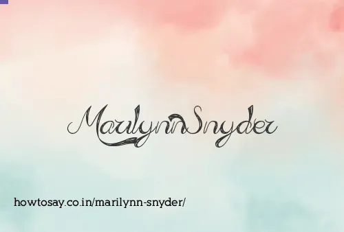 Marilynn Snyder