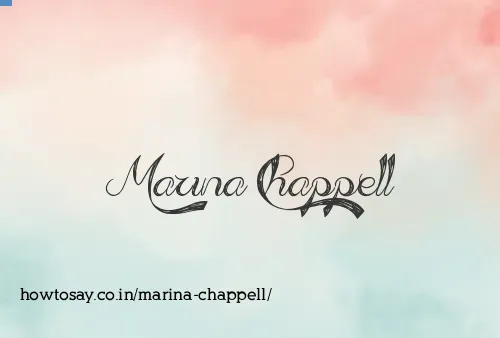 Marina Chappell