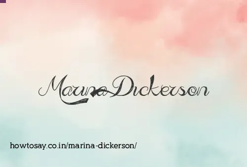 Marina Dickerson