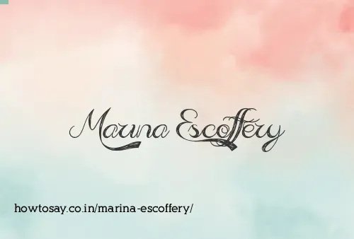 Marina Escoffery