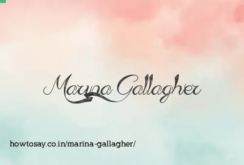 Marina Gallagher
