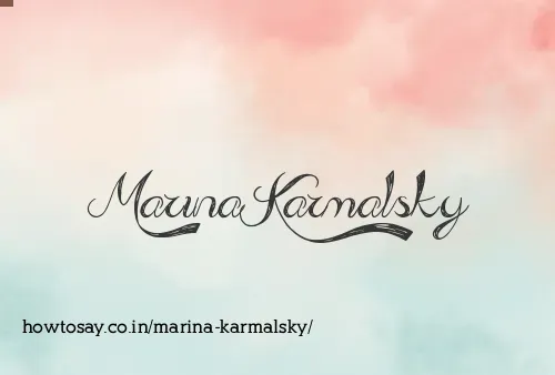 Marina Karmalsky