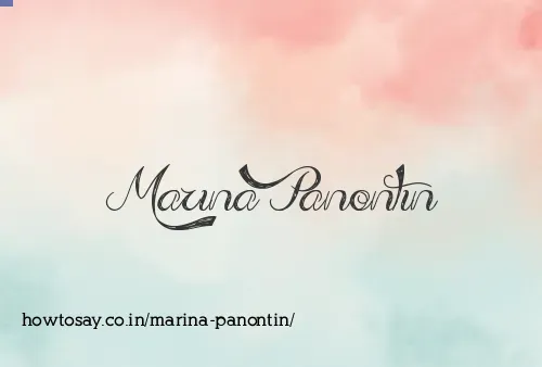 Marina Panontin