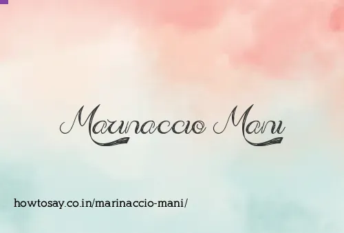 Marinaccio Mani