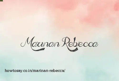 Marinan Rebecca
