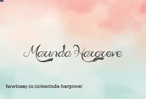 Marinda Hargrove