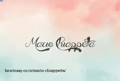 Mario Chiappetta