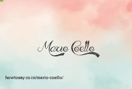 Mario Coello