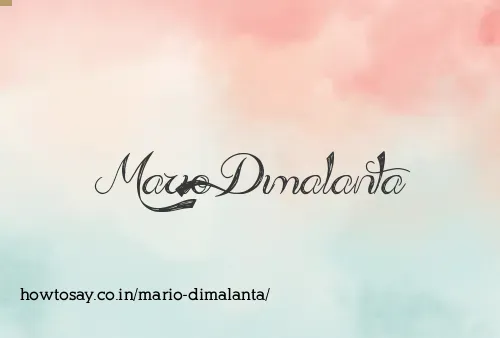 Mario Dimalanta