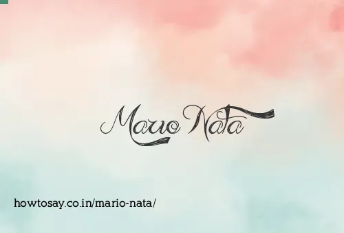 Mario Nata
