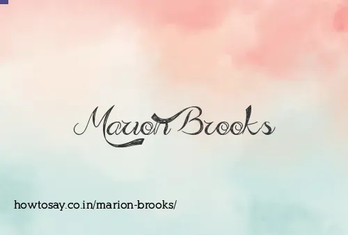 Marion Brooks