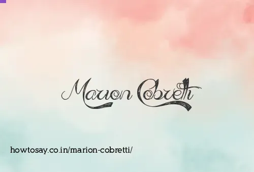 Marion Cobretti