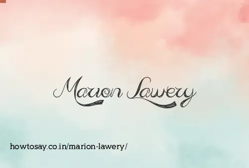Marion Lawery
