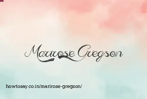 Marirose Gregson