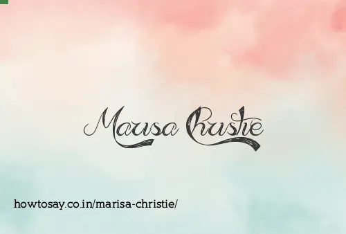 Marisa Christie