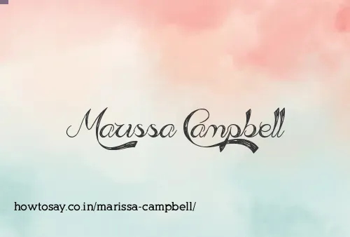 Marissa Campbell