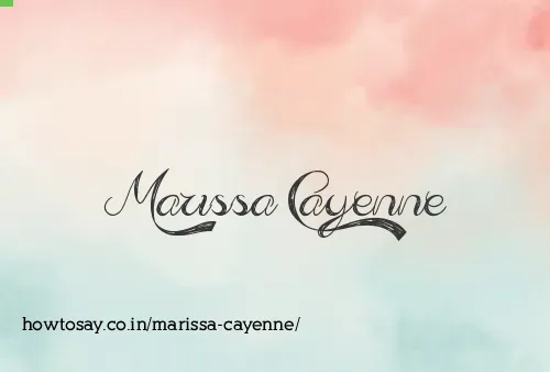 Marissa Cayenne