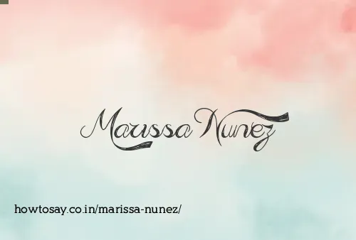 Marissa Nunez