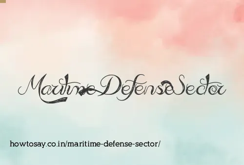 Maritime Defense Sector