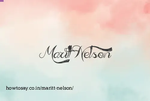 Maritt Nelson