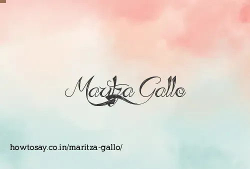 Maritza Gallo
