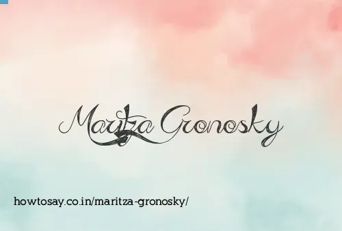 Maritza Gronosky
