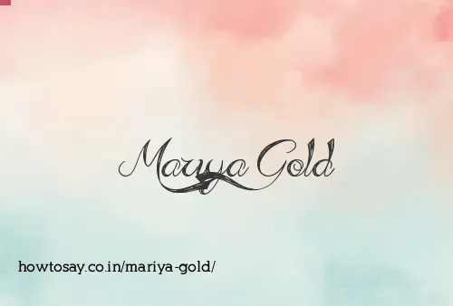 Mariya Gold