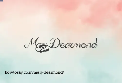 Marj Dearmond