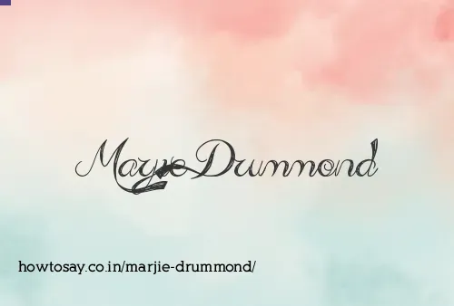 Marjie Drummond