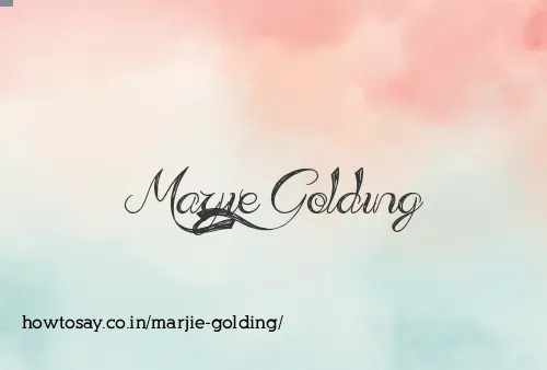 Marjie Golding