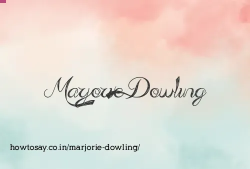 Marjorie Dowling