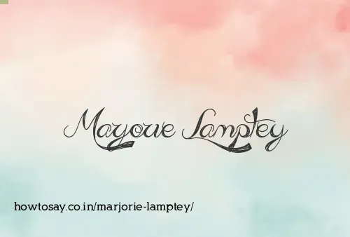 Marjorie Lamptey
