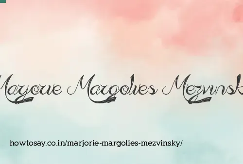 Marjorie Margolies Mezvinsky