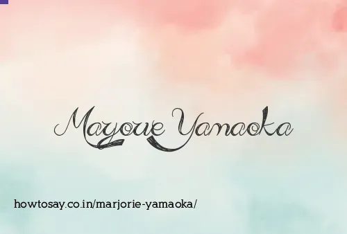Marjorie Yamaoka