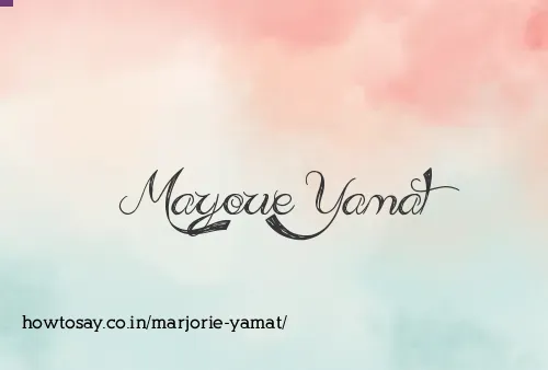 Marjorie Yamat