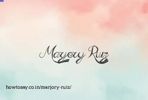 Marjory Ruiz