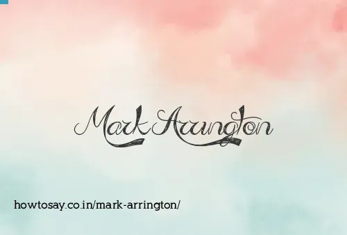 Mark Arrington