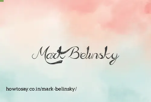 Mark Belinsky